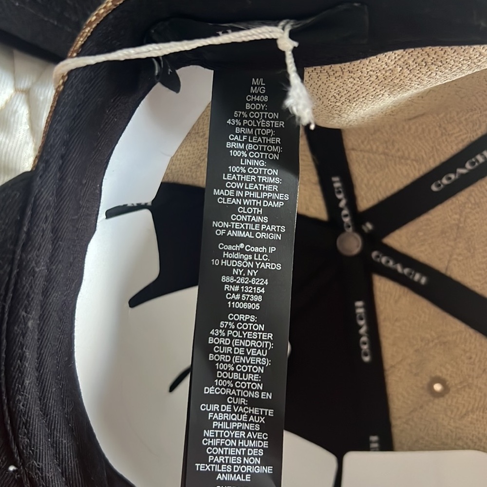 Coach hat - Picture 6 of 6